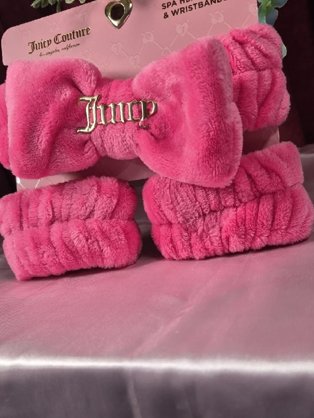 Juicy Couture plush spa